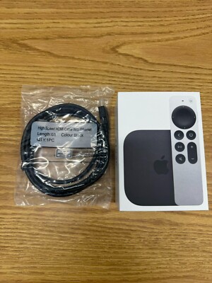 Apple TV 4K 3rd Gen. 128GB Media Streamer - Black, Wi-Fi +