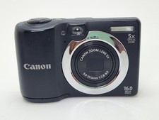 Canon PowerShot A1400 16.0 MP Digital Camera - Black for sale