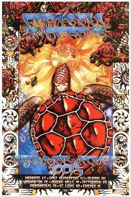 Grateful Dead - Tour 1995 - Concert Poster (16 x 24 Inches) | eBay