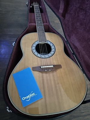 Ovation Guitar Autistic Electric Ultra Series 1517, With Original