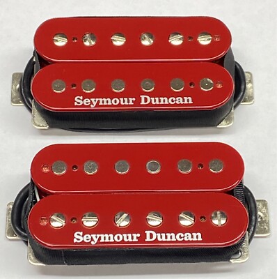 Seymour Duncan Distortion Mayhem Red Humbucker Pickup Set SH-6b