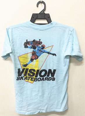 VINTAGE 80s VISION STREET WEAR GATOR SKATEBOARD T-SHIRT ZORLAC