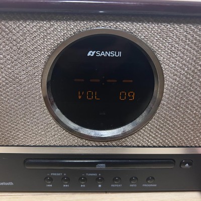 SANSUI CDステレオシステム SMS-800BT