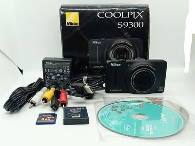 Nikon COOLPIX S9300 16.0MP Digital Camera Black used | eBay