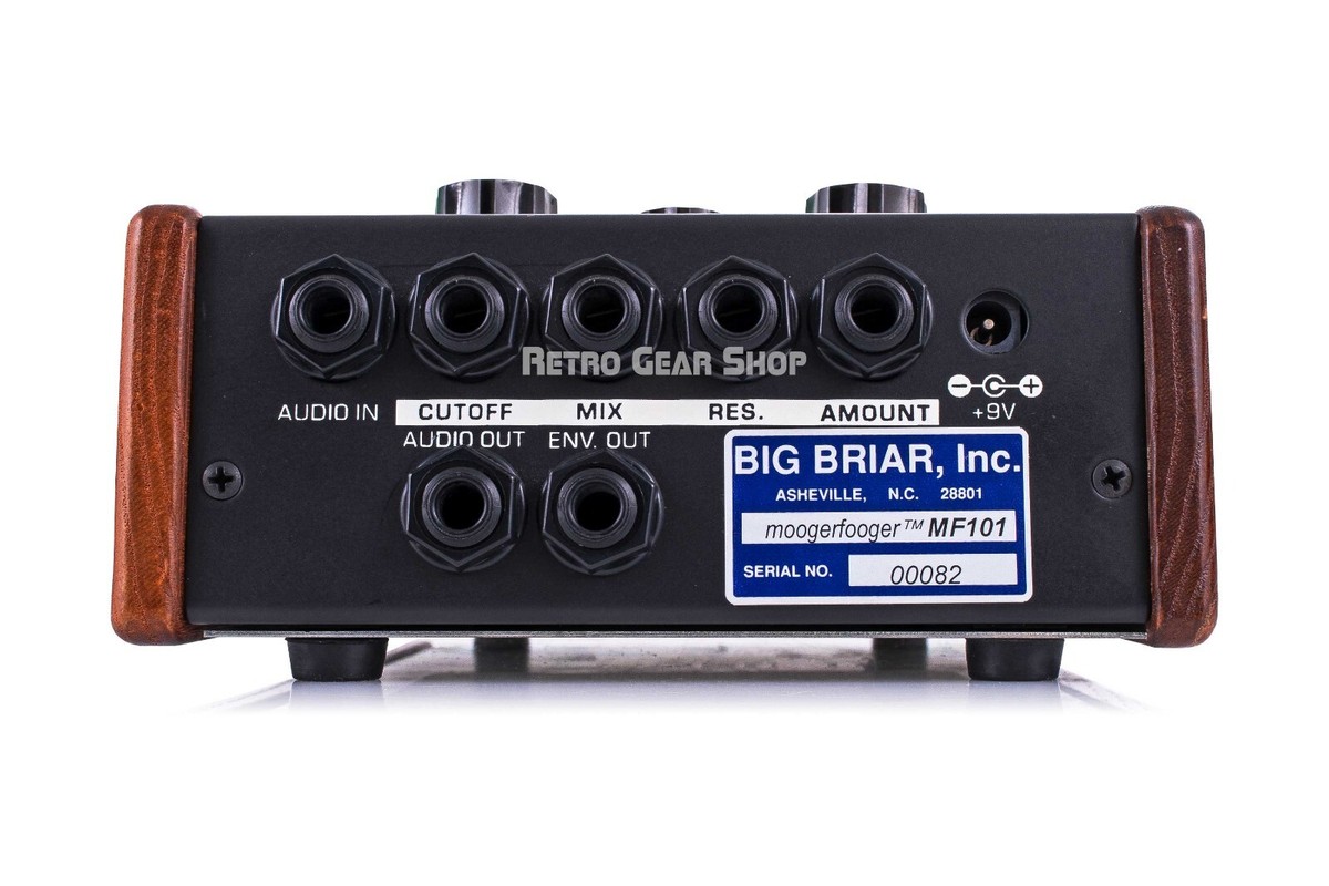 Moog Moogerfooger MF-101 Lowpass Filter Effect Pedal Big Briar