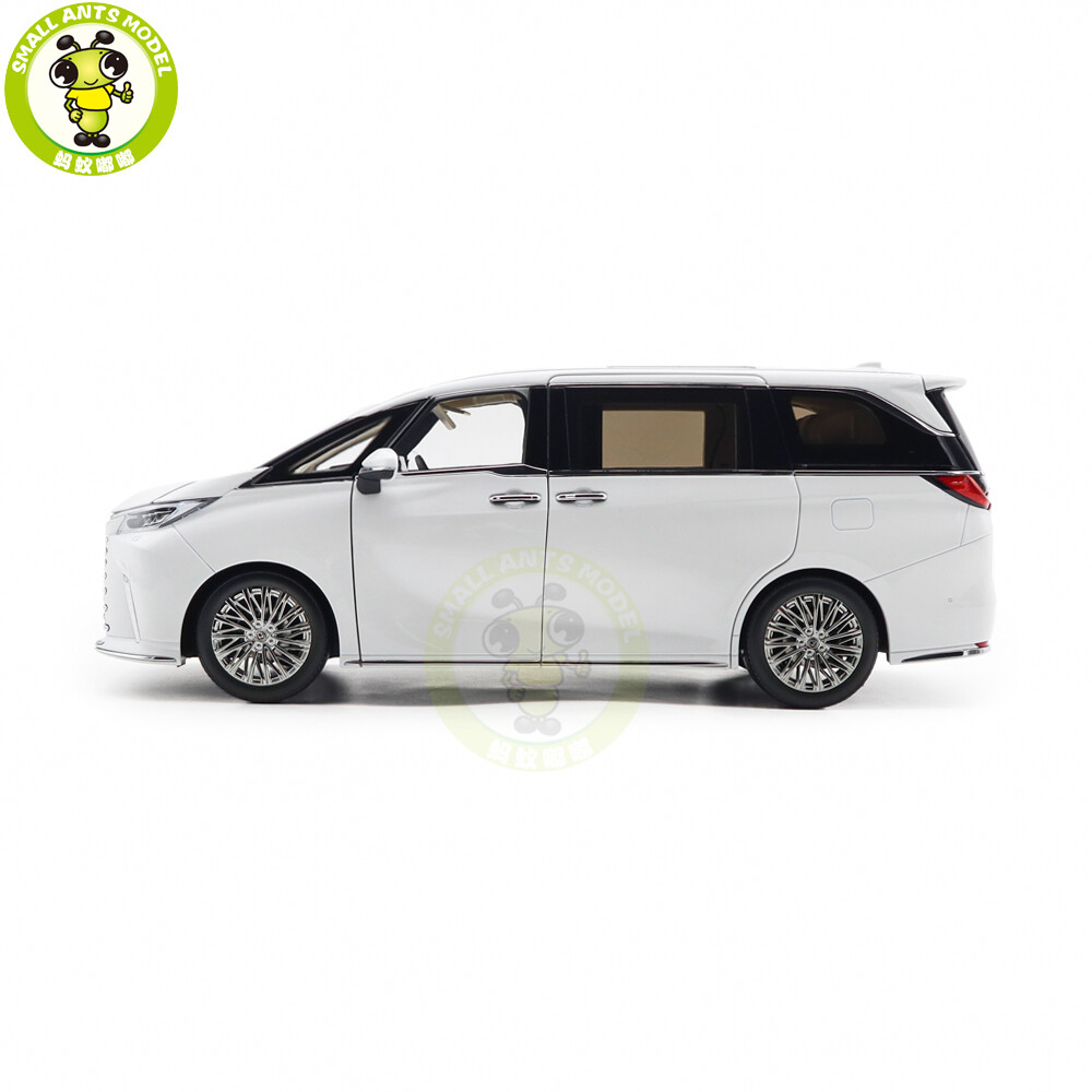 Lexus LM ホワイト ミニカー 1/18 Toyota Lexus LM LM500h White