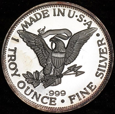 1987 Marvin Hagler Sugar Ray Leonard Boxing Fight 1oz 999 Silver