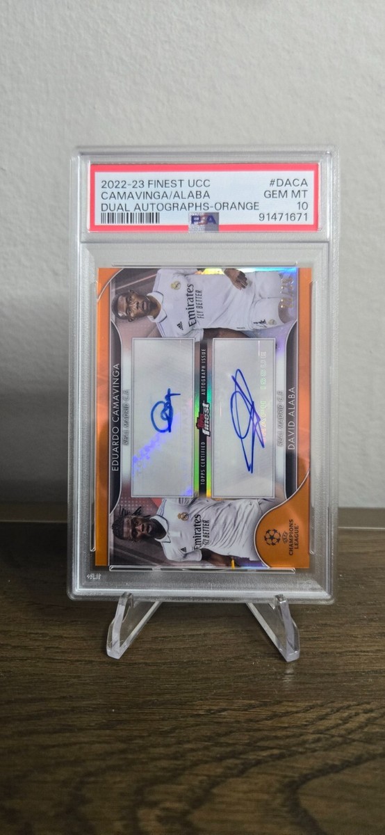Topps CAMAVINGA / DAVID ALABA Dual Auto