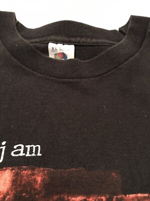 Vintage 1993 Pearl Jam Window Pain Band Tee Tour T-Shirt Size XL