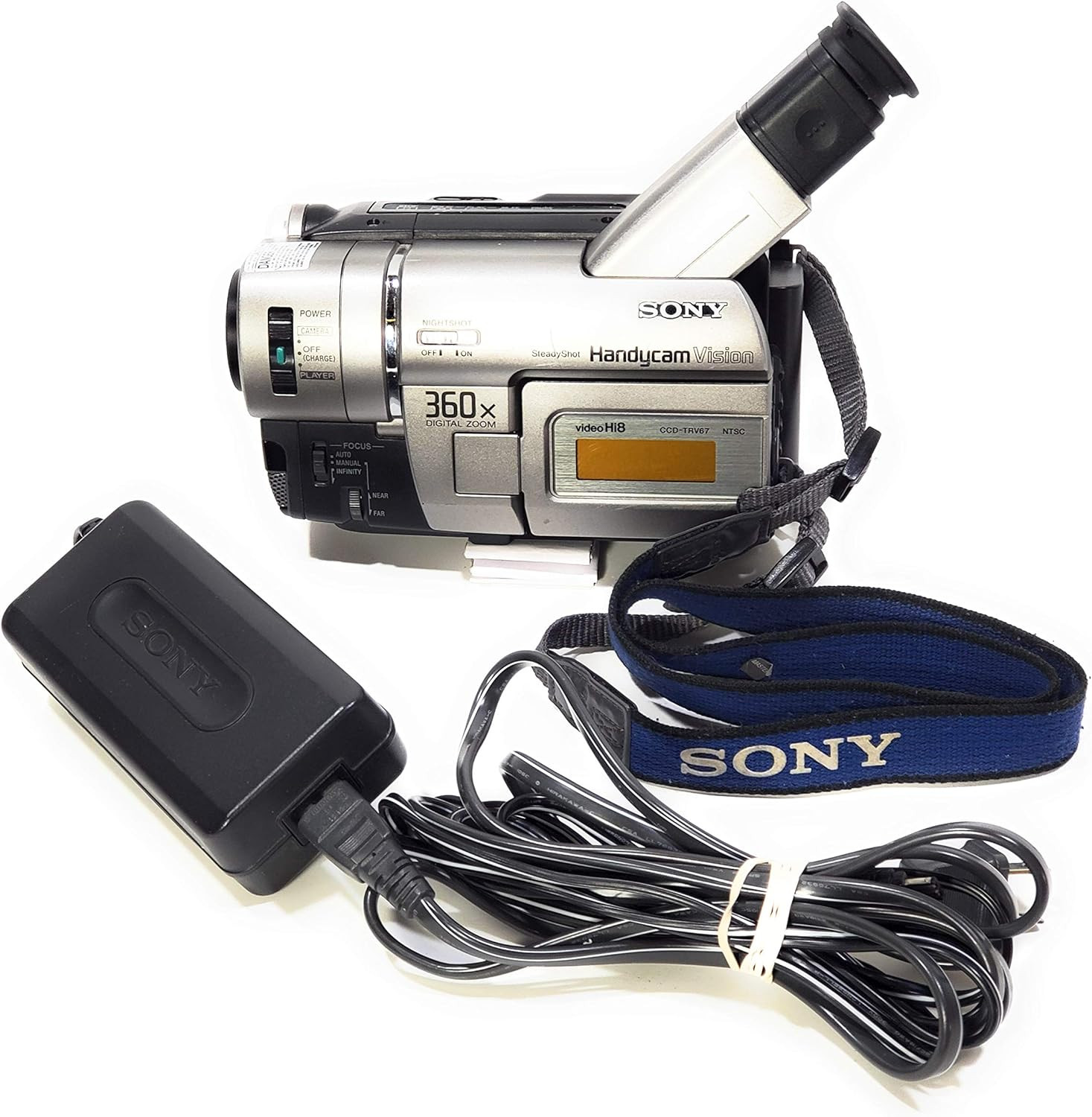 Sony NTSC Hi8 Handycam Camcorder - Video Transfer (CCD-TRV67