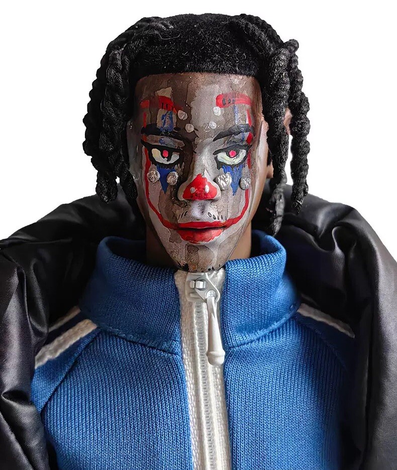 Playboi Carti “Joker” 2019 Make Up Customized Adidas Box Shoe