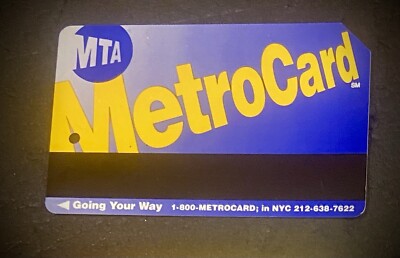 レア】【1997】Blue MetroCard NYC Subway Blue Metrocard (1997) : r
