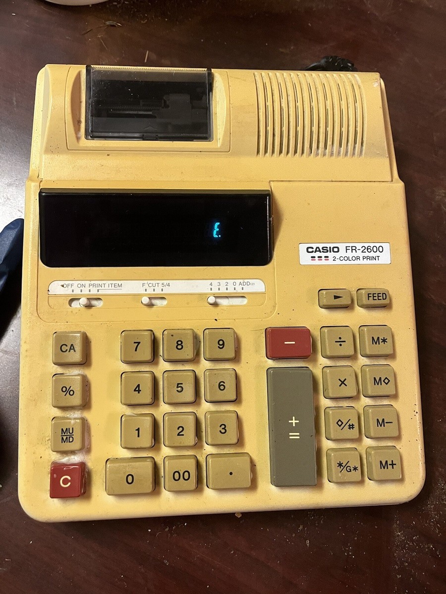 CASIO サーマルプリンター UP-400 2台セット CASIO サーマルプリンター