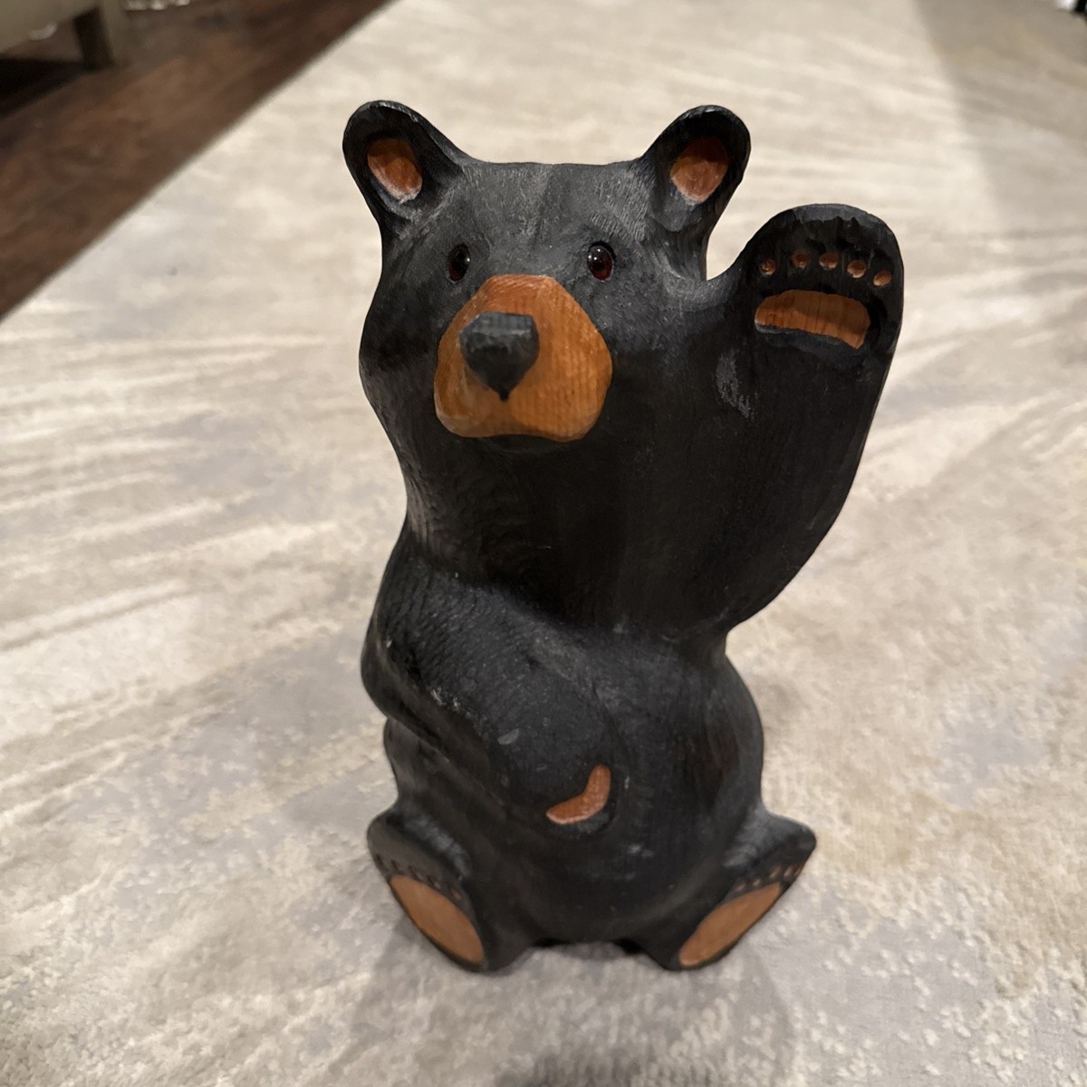 Big Sky Bear (Mikey) Rare Jeff Fleming Big Sky Carvers Black Bear