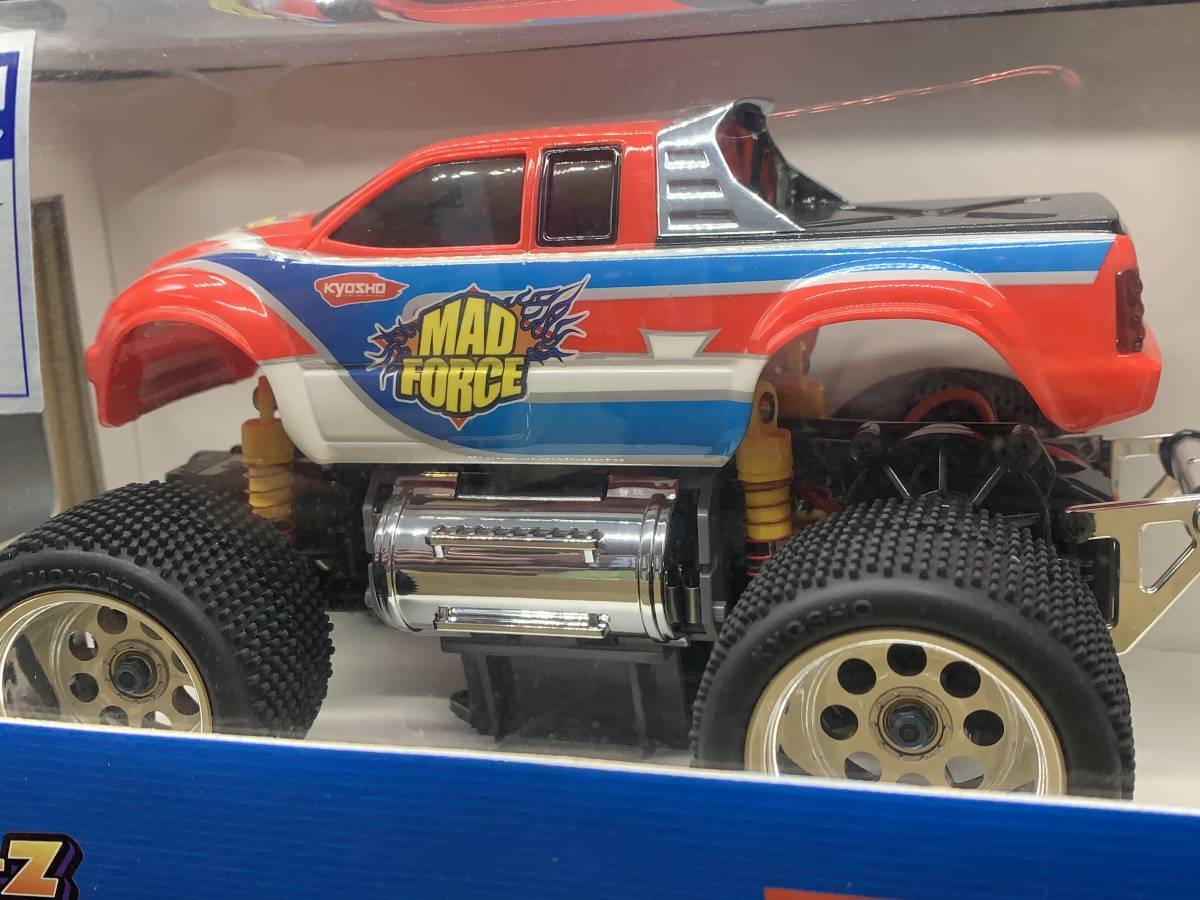 京商 ミニッツモンスター ダッジ ラム ブルー ジャンク扱い AM基盤 京