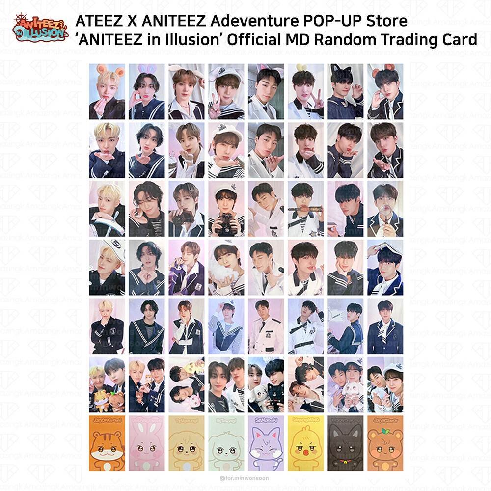 ATEEZ x ANITEEZ POP UP Store 'Aniteez in Illusion' Official MD