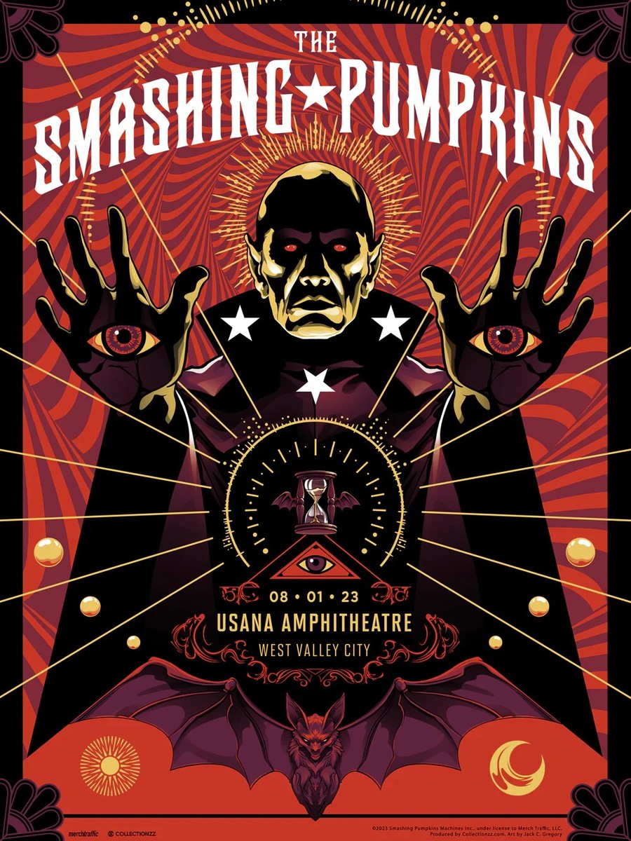 スマッシングパンプキンズ ポスター コジック シリアルNo.入り｜KOZIK