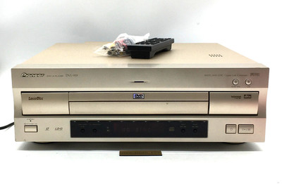 Serviced】Pioneer DVL-919 LD DVD CD Player 100V w/ Remote Manual