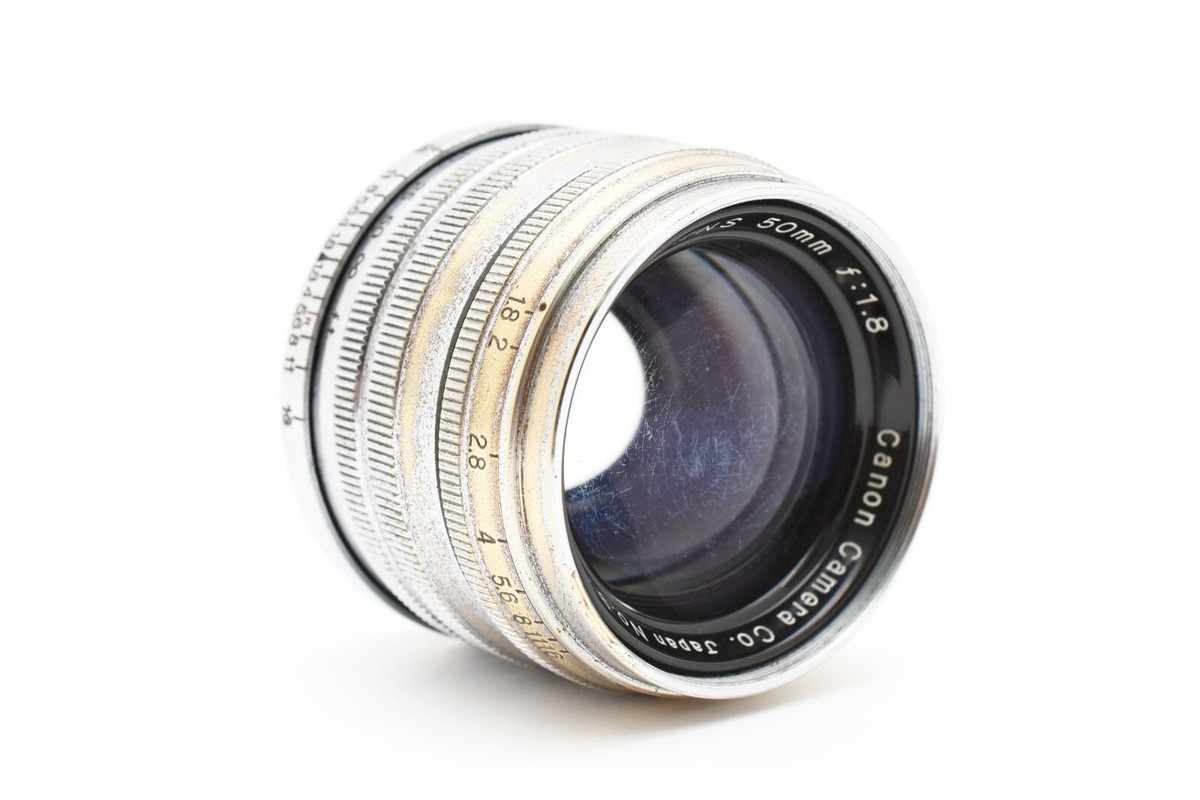 Canon Serenar 50mm F/1.8 MF Lens LTM L39 Leica screw Mount [Exc+3