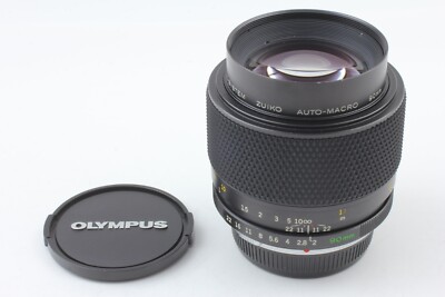 Mint】 Olympus OM System Zuiko Auto-Macro 90mm f2 Lens from Japan