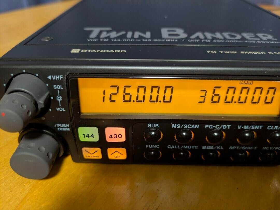 STANDARD スタンダード C5600 TWIN BANDER 144/430MHz