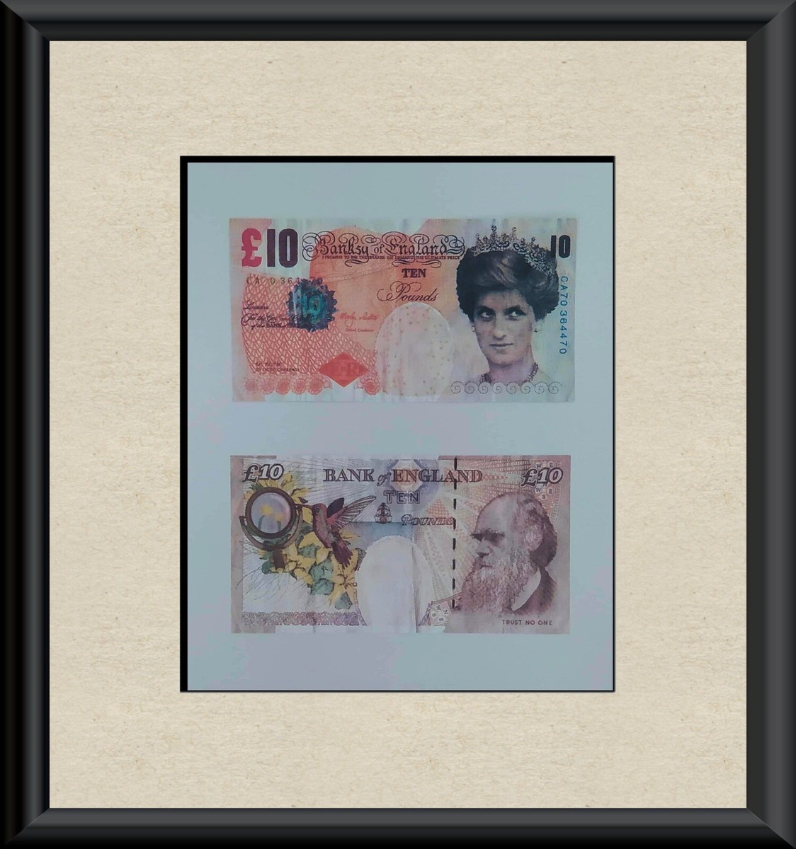 BANKSY バンクシー Di-Faced Tenner 10ポンド ダイアナ妃 BANKSY DI