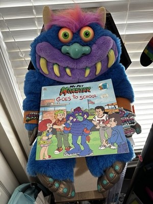 Toymax My Pet Monster Talking Plush Toy 2001. In very good