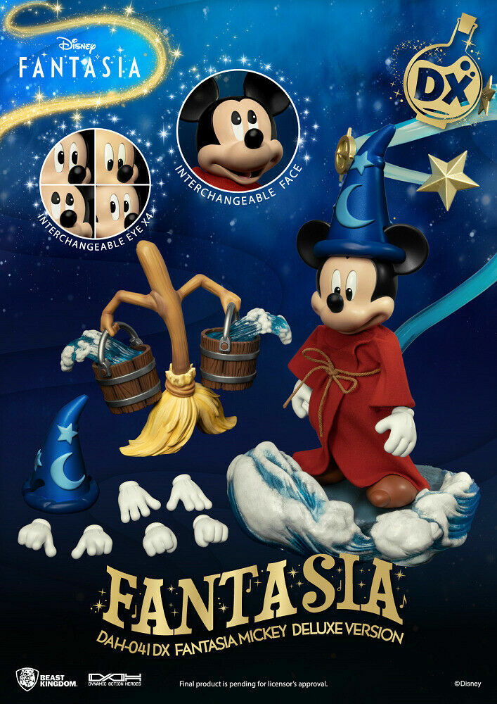 Beast Kingdom DAH-041DX Disney Classic Mickey Fantasia Deluxe