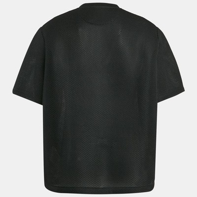 Valentino Black Logo Print Cotton Mesh Oversized T-Shirt S | eBay