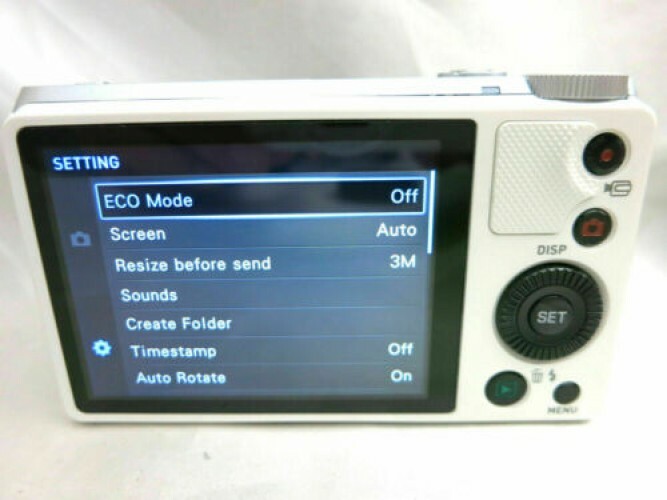 Casio Exilim EX-ZR850 16.1 MP Point & Shoot Digital Camera - White