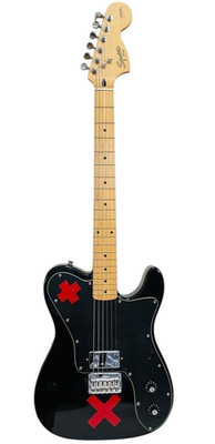 Squier by Fender Deryck Whibley Signature Guitar Black Telecaster