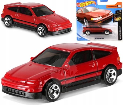 Hot Wheels '88 Honda CR-X Red Nightburnerz Kids Model Diecast Toy