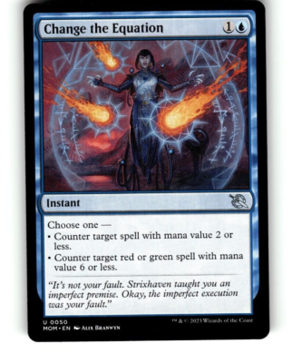 MTG March of the Machine Change the Equation 0050 U NM/MT | eBay