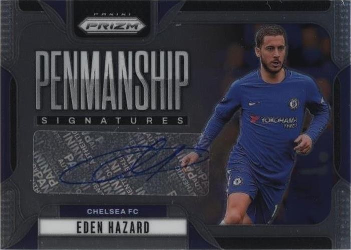 アザール Eden Hazard Prizm auto サイン アザール Eden Hazard Prizm