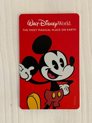 Walt Disney World 50th Anniversary & Theme Park Cards - Pick a