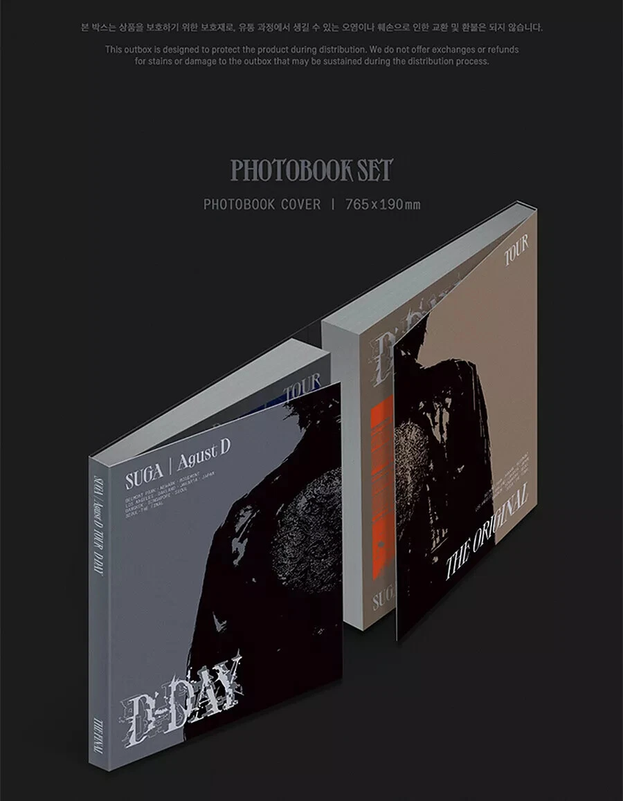 BTS SUGA AGUST D TOUR D-DAY THE ORIGINAL [DIGITAL CODE/POSTER