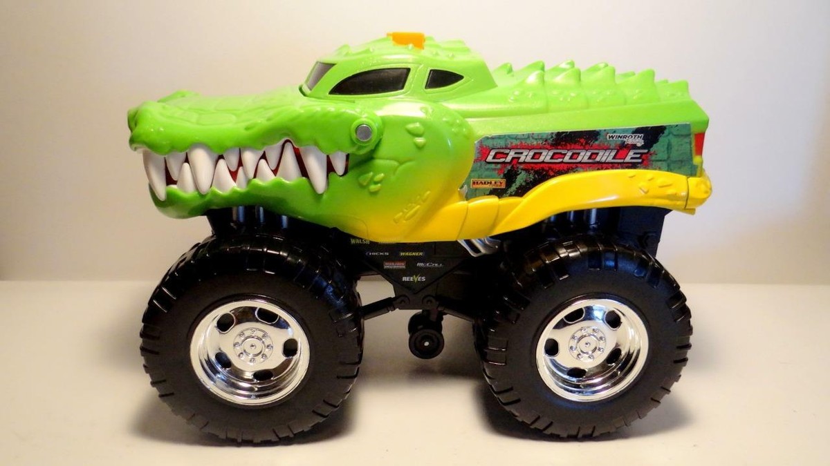 Toy State Winroth Racing Road Rippers Crocodile Monster Truck Rare