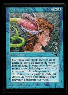 MRM FR/VF NM Thought Lash - Arrache-pens es MTG magic ALL | eBay