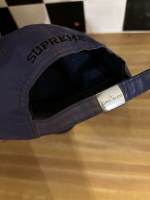 Supreme x Stone Island Heat Reactive Hat Authentic (2016) Purple