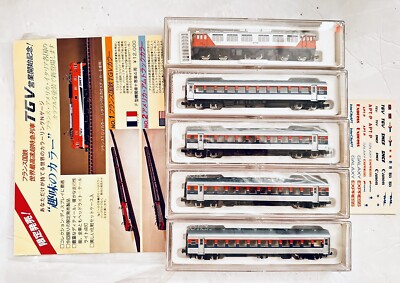 Micro Ace N Scale 5 Cars Passenger Train Set | eBay