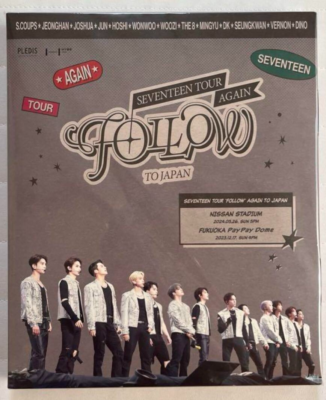 SEVENTEEN FOLLOW AGAIN JAPAN 日本 DVD セット SEVENTEEN TOUR