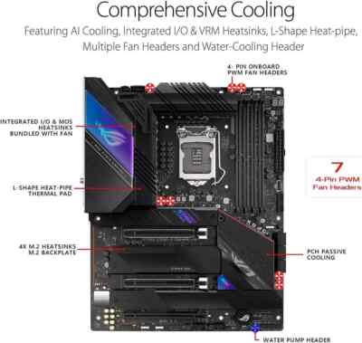 ASUS ROG Strix Z590-E Gaming WiFi 6E LGA 1200 ATX Gaming