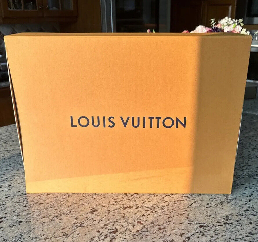 Large Orange Louis Vuitton Box Dimensions Are 22.5 X 16.5 X 5 | eBay