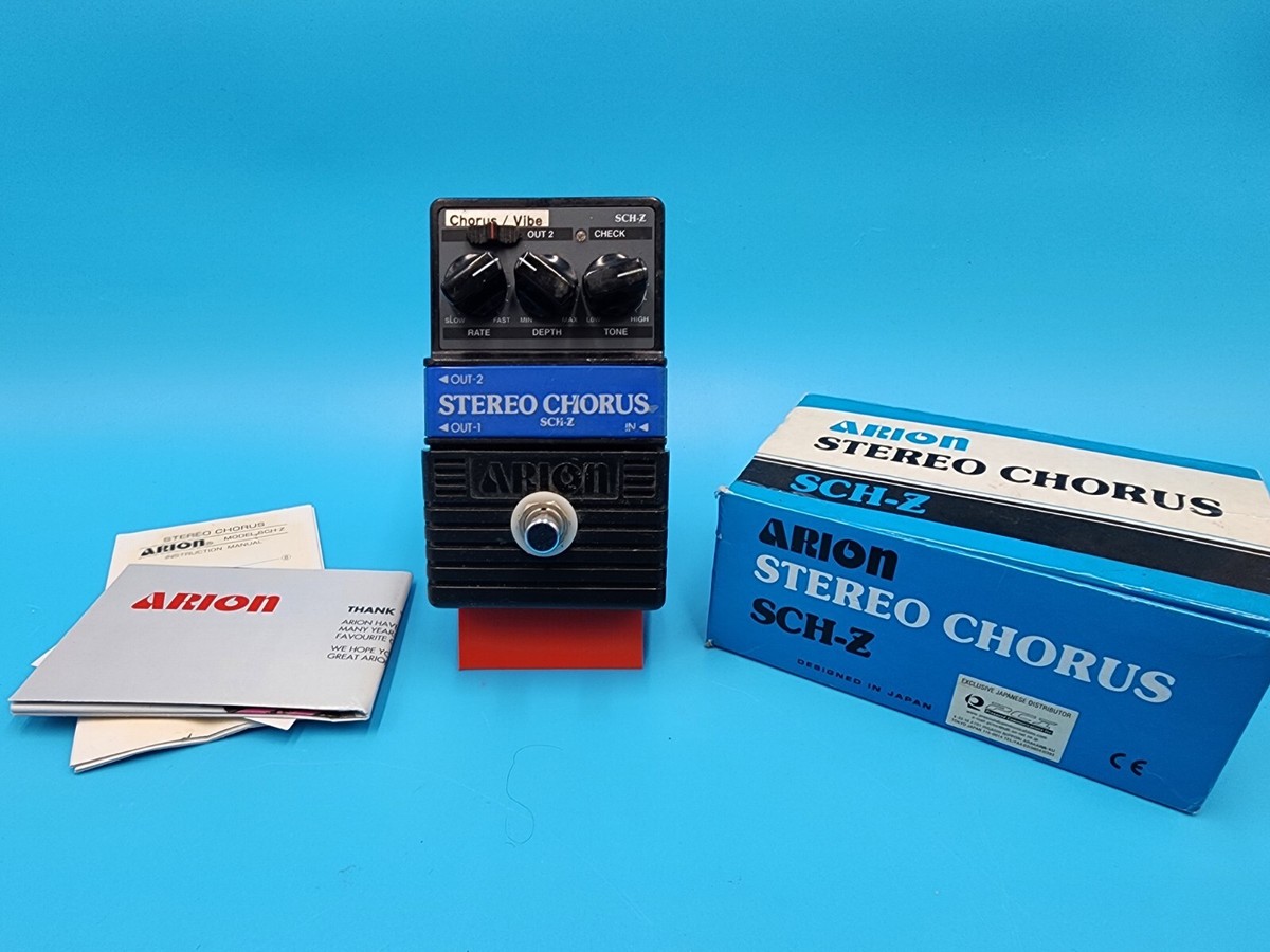 ギター ARION STEREO CHORUS SCH-Z E.W.S mod ギター ARION STEREO