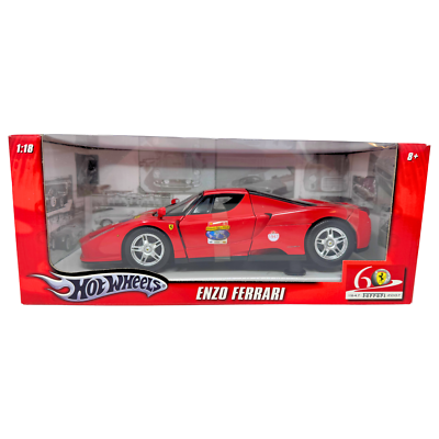 Hot Wheels Enzo Ferrari 1:18 Diecast 60th Anniversary 1947-2007 | eBay