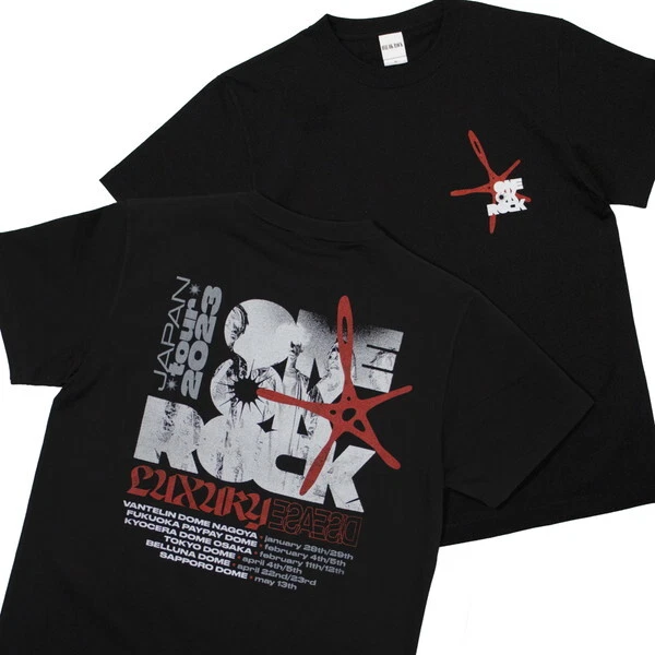 ワンオクロックluxury disease 2023ハートTシャツ L ONE OK ROCK 2023