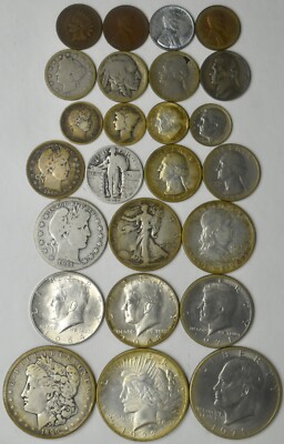 United States 20th Century Type Coin Set - 25 Coins - Better Dates