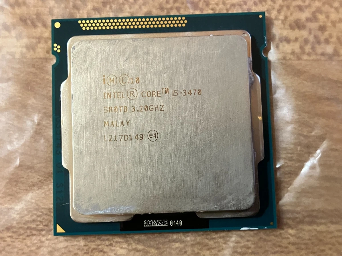 Intel Core i5-3470 Processor Model Computer Processors (CPUs) for