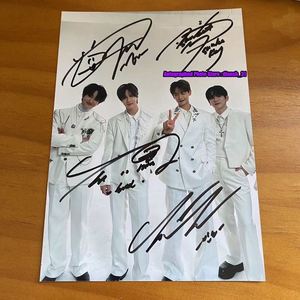 SHINee Autographed Photo 4*6 SJ RARE Signed PHOTO 2025 | eBay