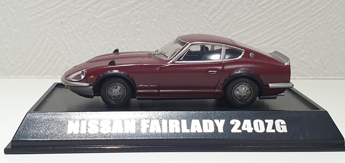1/64 Takara Tomy DATSUN NISSAN FAIRLADY Z 240ZG MAROON Model Car